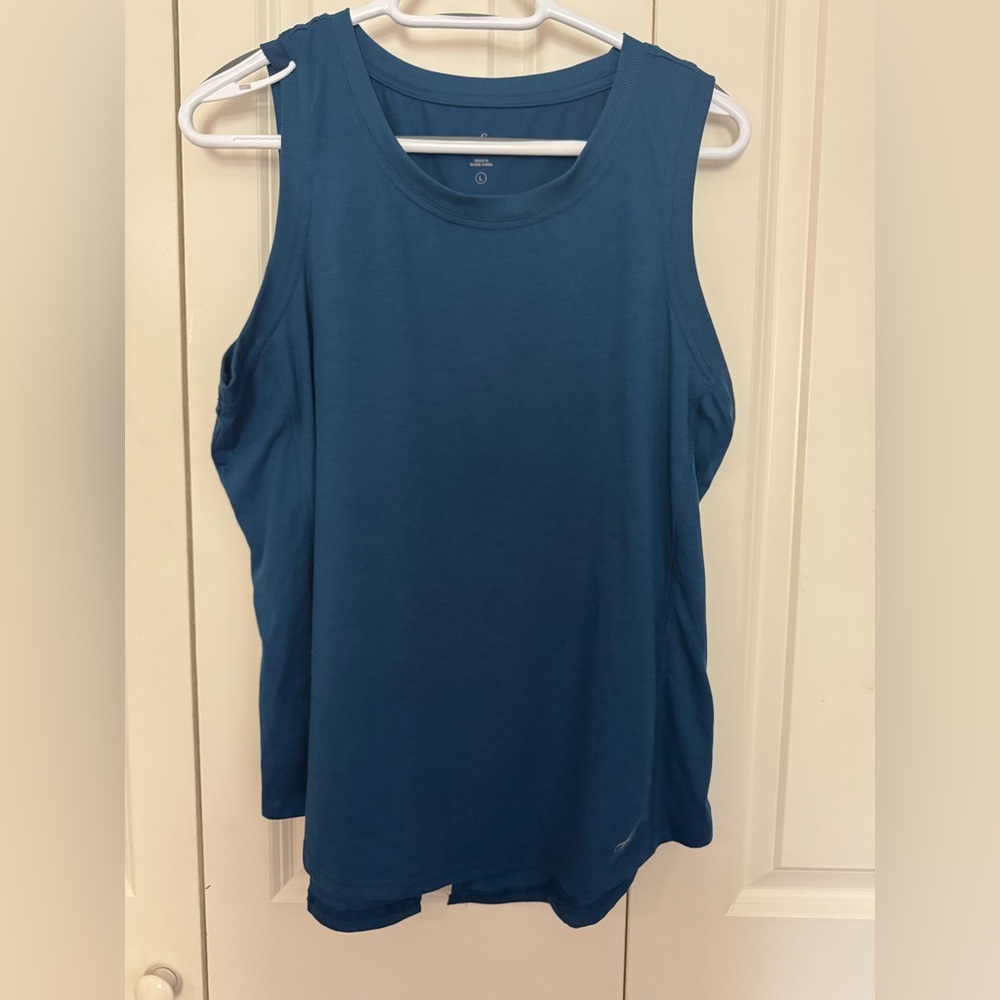 Freely Women's Teal Sleeveless Active Tank Top